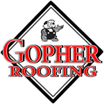 gopher roofing logo
